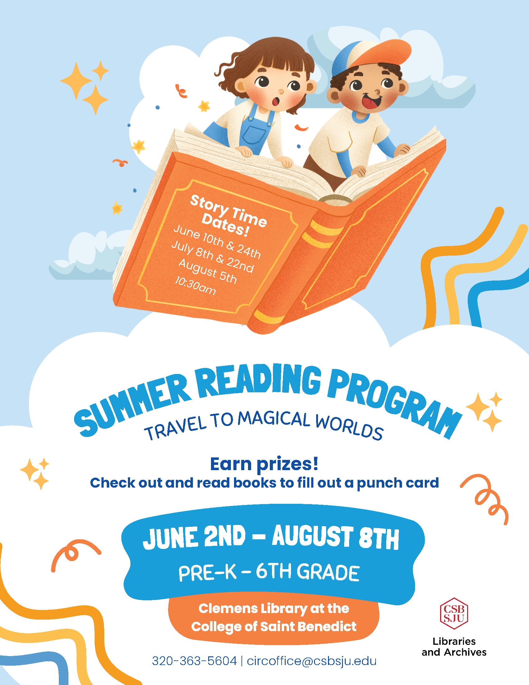 Summer Reading Program Flier
